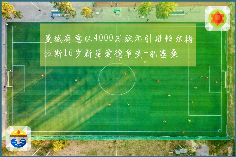 曼城有意以4000万欧元引进帕尔梅拉斯16岁新星爱德华多-孔塞桑