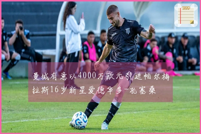 曼城有意以4000万欧元引进帕尔梅拉斯16岁新星爱德华多-孔塞桑