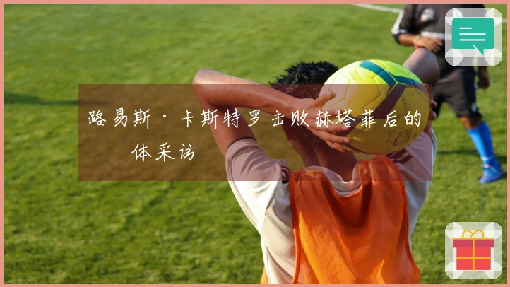 路易斯·卡斯特罗击败赫塔菲后的媒体采访